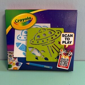 McDonald’s Crayola Happy Meal Space Art Craft Activity, Kids Craft Toy, New